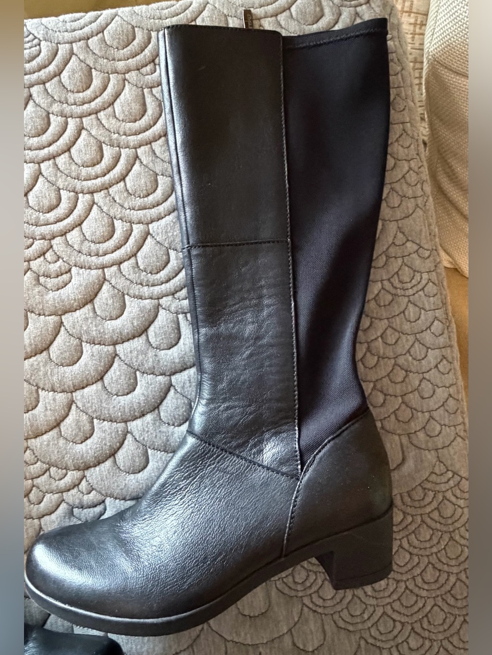 Dansko Black Celestine Tall Boot | Size 7 (38M) - Picture 2 of 8